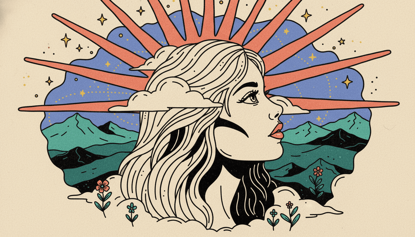 Person using rising sign calculator on computer with birth certificate