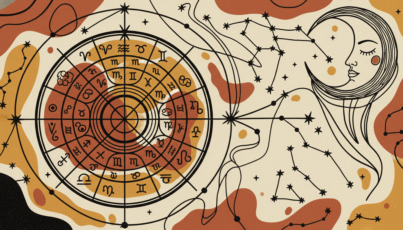 Personalized astrology chart reading guide with step-by-step interpretation